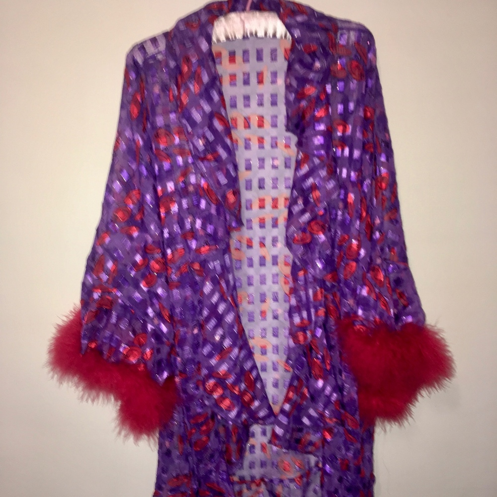 Red Hats Lady Robe (One-Size!)